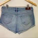 Hollister Low Rise Short Shorts Rose Embroidered Design Cut Off Juniors Photo 3