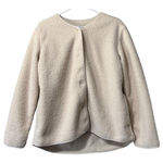 Old Navy Women Size Medium Fleece Cozy Cash Button Down Jacket Polyester Preppy Photo 0