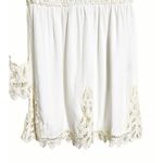 Saylor  Ivory Josie Battenberg Long Sleeve Crochet Lace A-Line Mini Dress Size XS Photo 5