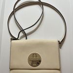 Kate Spade Newberry Lane Small Leather Light Crossbody Cream Turn Lock READ Photo 0