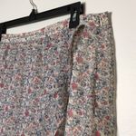 Madewell  Floral Print Silk Flowy‎ Ruffle Wrap Skirt Lined Womens Size 14 Photo 1