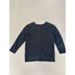 Versona Women's XS Navy Blue Cardigan Sweater 3/4 Sleeve Casual Knit Photo 1