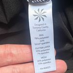 Athleta  Supercharged Black Print Tank with Built-in Sports Bra Size S Photo 4