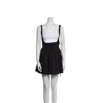 For Love & Lemons Black Underbust Mini Dress Romantic Babydoll Whimsigoth Photo 1
