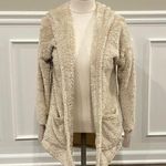 Hippie Rose  Plush Hooded Cardigan - Size XS Photo 0