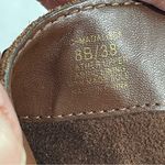 Vince Camuto  Madalissa Two Tone Leather Studded Boots‎ Size 8 Brown Red Shoes Photo 7