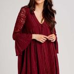 Altar'd State Altar’d state | burgundy swing dress Photo 1