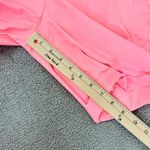 H&M Twill Cuffed Chino Bermuda Shorts Neon Coral Size 6 Stretch Photo 11