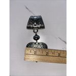 Coldwater Creek  Silver Metal Filigree Heart Pendant Slide Scarf Accessory EUC Photo 5