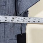 Jaanuu NWT  women’s scrubs shirt short sleeve grey size small Photo 3