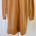 Lumière New Cowl Neck Long Sleeve Sweater Dress Autumn Daze Camel Photo 15