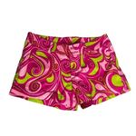 Loudmouth Woman's Golf shorts SIZE 4 HOT PINK Paisley Photo 0