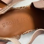 Gentle Souls Gentle Souls Kenneth Cole Charli Cross Elastic Wedge Sandals Rose Gold 7 Shoes Photo 7