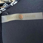 Shade & Shore  geometric strappy cross back swim top underwire 34B M boho beach Photo 5