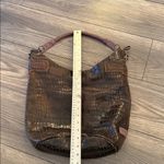 Liebeskind Brown Crocodile-Embossed Women's Bag Photo 5
