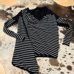 ALL SAINTS Wool Wrap Drina Striped Cardigan Size 0 Photo 1