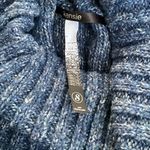 Kensie  Cropped Knitted Chunky Sweater with hood/turtle Neck Women’s Sz S Photo 10