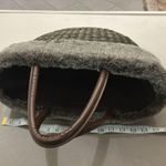 Bath & Body Works  Brown Basket with Faux Fur Trim Included stuffed bear- gift❤️ Photo 7