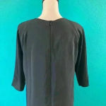 Ellen Tracy ⭐️ New with tags  Womens black and gold 3/4 Sleeve Lined shift dress Photo 3