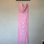 House Of CB  Adrienne Pink Quartz Strapless Gown‎ NWOT size L A-C Photo 3