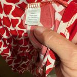 Charming Charlie Charming Charle’s. Red and White quarter sleeve dress. Size L Photo 5