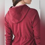 Lululemon  Take Ten Rosewood Red Hoodie Zip Up Sz 6 Photo 2