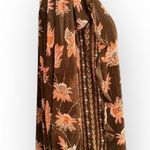 Chiffon Blouson Sleeve Ruffle Top Green Size 1X Photo 10