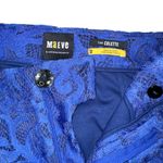 Anthropologie  Maeve The Colette Blue Wide Leg Lace Cropped Pants 32 Photo 4