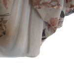 Indulge  off the shoulder ruffle sleeves floral medium dress Photo 3