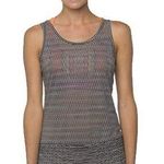 prAna Zadie Pinstripe Drop Waist Dress Swim Cover size XL Photo 0