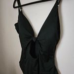 ANDIE Swimsuit The Santorini One Piece Black Cut Out Neutral Vacation Beach Pool Photo 2