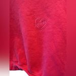 Bo + Tee UK brand hot pink cropped sweatshirt matching sweatpants thick set Photo 3