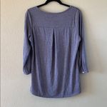 Max jeans casual blouse 3/4 length sleeves sz L Photo 5