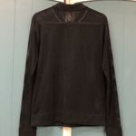 Victoria's Secret Victoria Secret Sport Mesh Full Zip Jacket Black Size Small‎ EUC Photo 4