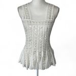 Vintage Y2K Sequin Top White Photo 2