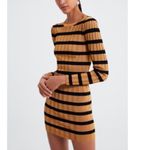 ZARA NWOT  Striped Button Back Dress BodyCon Bloggers Fav Photo 4