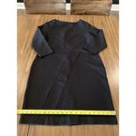 Doncaster  Black Mini Shift Dress 3/4 Sleeve Formal Business Office Classic 14 Photo 14