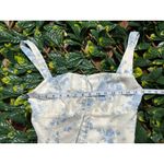 Princess Polly  Modern Girl Top White Blue Corset Top Size 8 NWT Photo 7