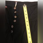 Free People highwaisted button front side drawstrings cotton pants, size small P Photo 13