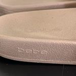 Bebe Women's Furiosa Faux Fur Slides Photo 3