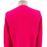 Generation Love  Sadie Cashmere‎ & Wool Asymmetric Sweater Hot Pink Medium Photo 6