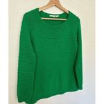 Boden Women's size 4 Basket Weave Sweater Kelly‎ Green EUC Photo 1