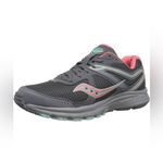 Saucony  Grid Cohesion TR11 Running Shoes (size 9.5), Grey, Peach Photo 1