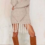 Nasty Gal fringe Sweater Dress Photo 0