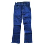 J Brand NWT Selena Mid Rise Crop Boot Jeans Size 23 Dark Wash Indigo Blue Photo 2