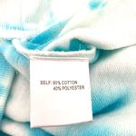 Jane & Delancey Hoodie L Blue White Tie Dye Pullover Sweatshirt Cotton Size L Photo 10
