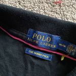 Ralph Lauren Polo  Black The Skinny Cotton Polo SIZE M Photo 2