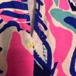 Lilly Pulitzer Somerset Open Shoulder Tiki Pink Cabana Dress Photo 5