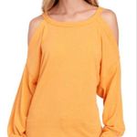 Free People  We The Free Cold Shoulder Dolman Sleeve Tee Size M Photo 1