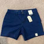 st. john's bay Women's American Navy short Mid-Rise Photo 2